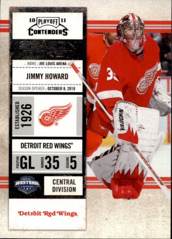 NHL 2010-11 Playoff Contenders - No 67 - Jimmy Howard