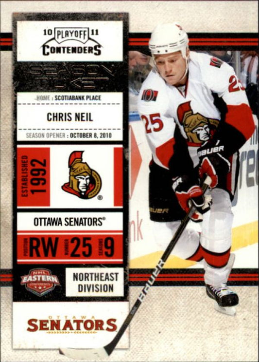 NHL 2010-11 Playoff Contenders - No 73 - Chris Neil