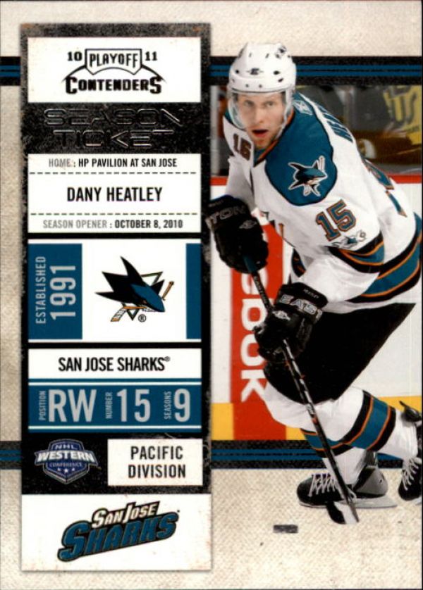 NHL 2010-11 Playoff Contenders - No 76 - Dany Heatley