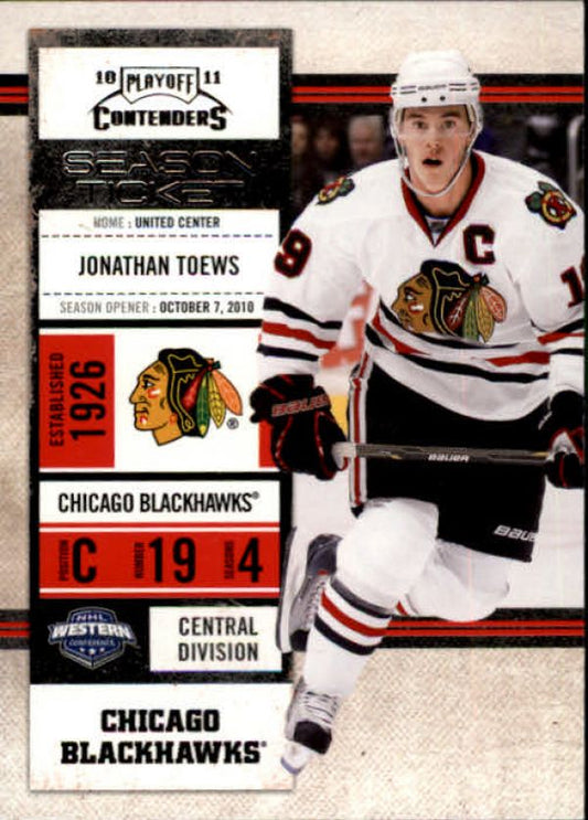 NHL 2010-11 Playoff Contenders - No 84 - Jonathan Toews