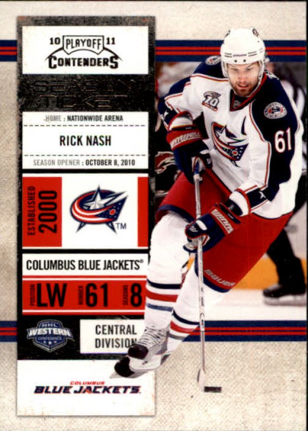 NHL 2010-11 Playoff Contenders - No 85 - Rick Nash