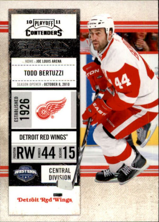 NHL 2010-11 Playoff Contenders - No 86 - Todd Bertuzzi