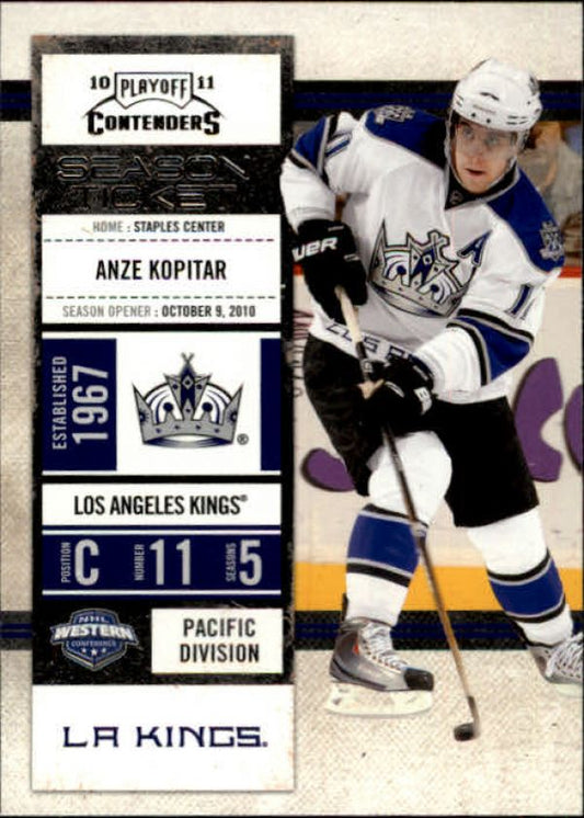 NHL 2010-11 Playoff Contenders - No 88 - Anze Kopitar