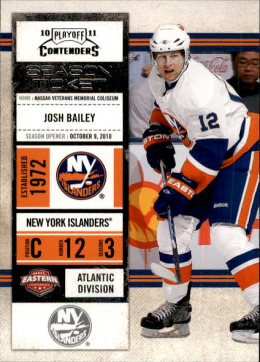 NHL 2010-11 Playoff Contenders - No 91 - Josh Bailey