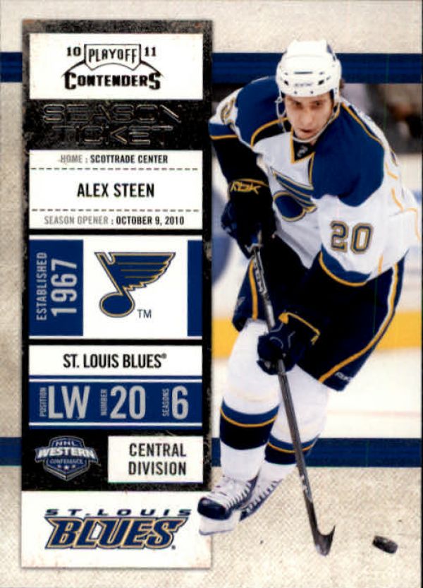 NHL 2010-11 Playoff Contenders - No 96 - Alex Steen