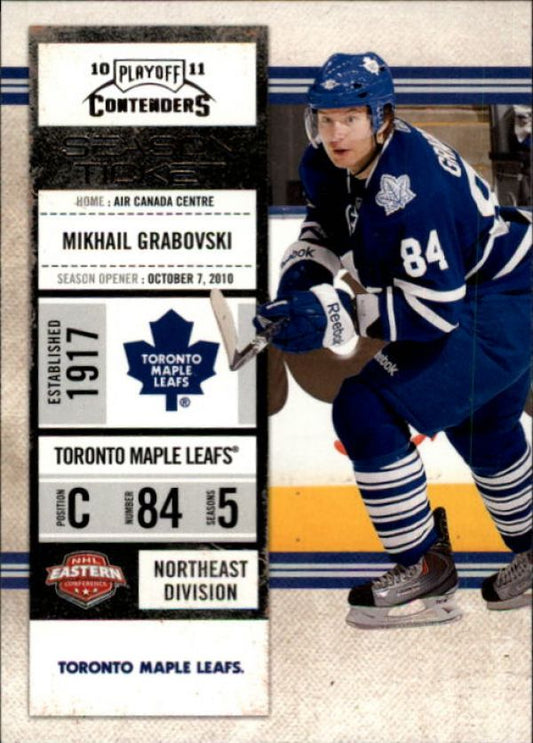 NHL 2010-11 Playoff Contenders - No 98 - Mikhail Grabovski