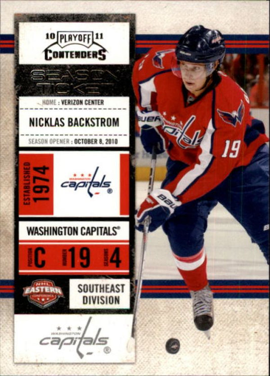 NHL 2010-11 Playoff Contenders - No 100 - Nicklas Backstrom