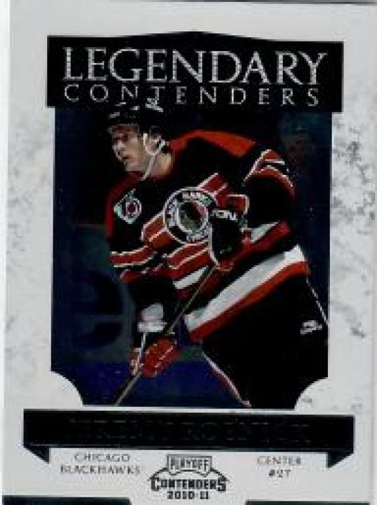 NHL 2010-11 Playoff Contenders Legendary Contenders - No 17 - Jeremy Roenick