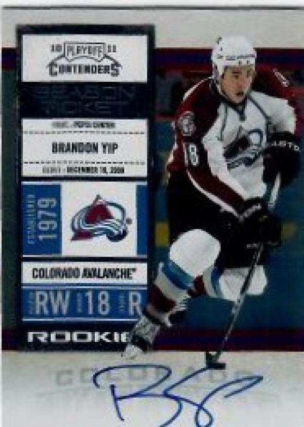 NHL 2010-11 Playoff Contenders - No 130 - Brandon Yip