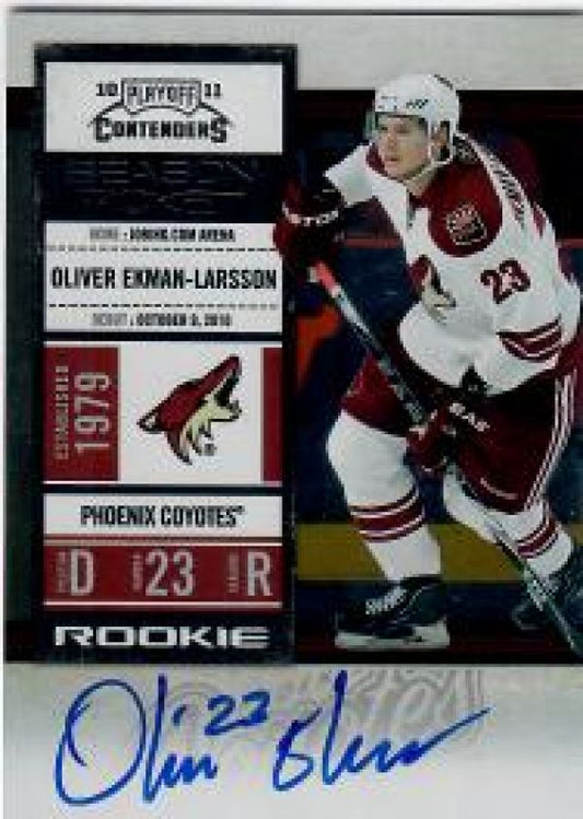 NHL 2010-11 Playoff Contenders - No 156 - Oliver Ekman-Larsson