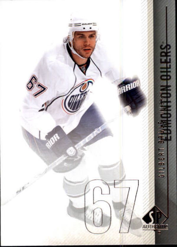 NHL 2010-11 SP Authentic - No 71 - Gilbert Brule