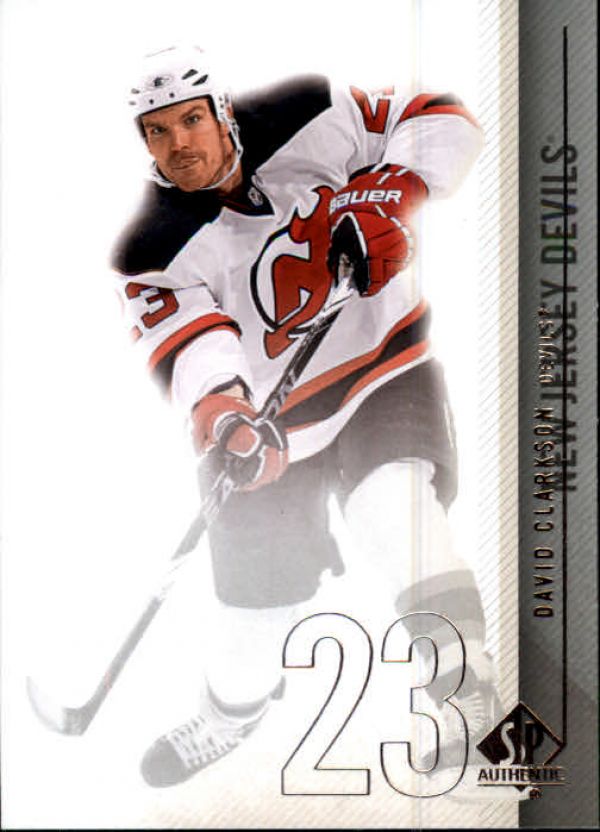 NHL 2010-11 SP Authentic - No 103 - David Clarkson