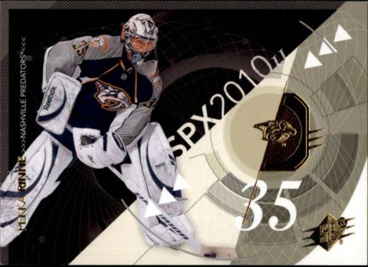 NHL 2010-11 SPx - No. 54 - Pekka Rinne