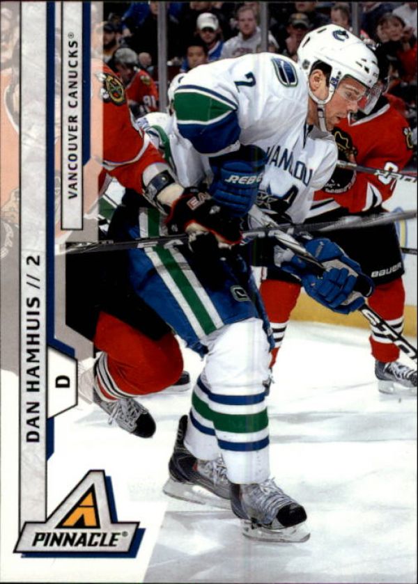 NHL 2010-11 Pinnacle - No 12 - Dan Hamhuis