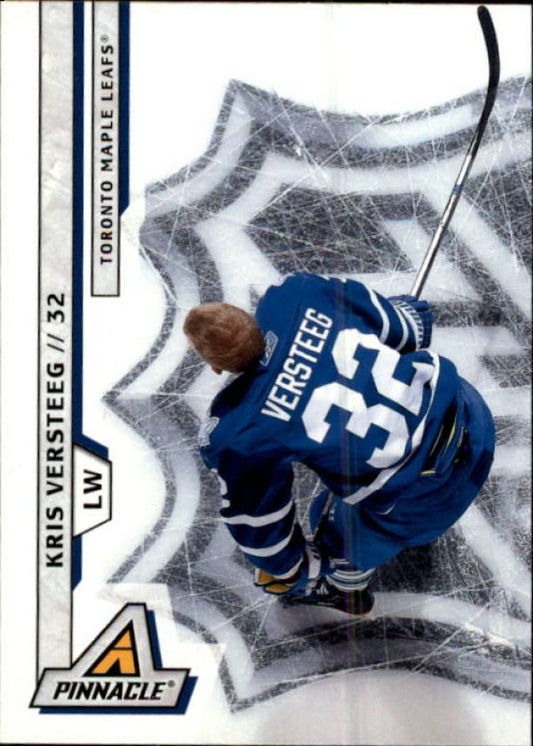 NHL 2010-11 Pinnacle - No 19 - Kris Versteeg