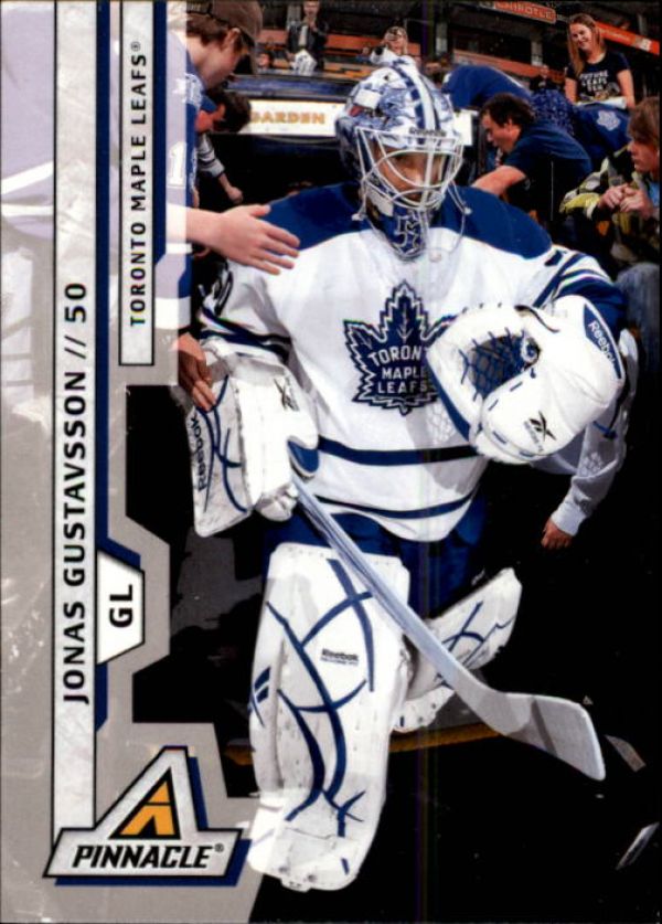 NHL 2010-11 Pinnacle - No 20 - Jonas Gustavsson