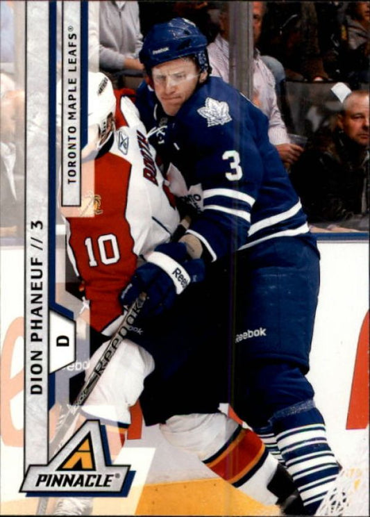 NHL 2010-11 Pinnacle - No 21 - Dion Phaneuf