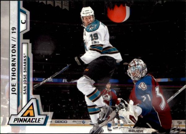 NHL 2010-11 Pinnacle - No 37 - Joe Thornton