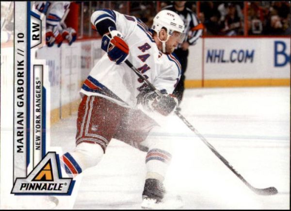 NHL 2010-11 Pinnacle - No 72 - Marian Gaborik