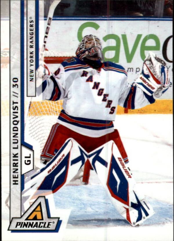 NHL 2010-11 Pinnacle - No 73 - Henrik Lundqvist