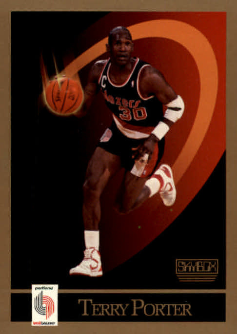 NBA 1990-91 SkyBox - No 238 - Terry Porter