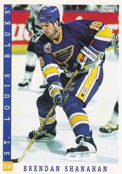 NHL 1993 / 94 Score - No 238 - Brendan Shanahan