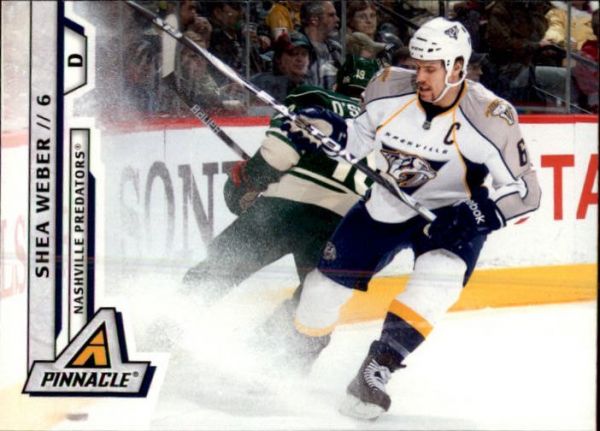 NHL 2010-11 Pinnacle - No 85 - Shea Weber