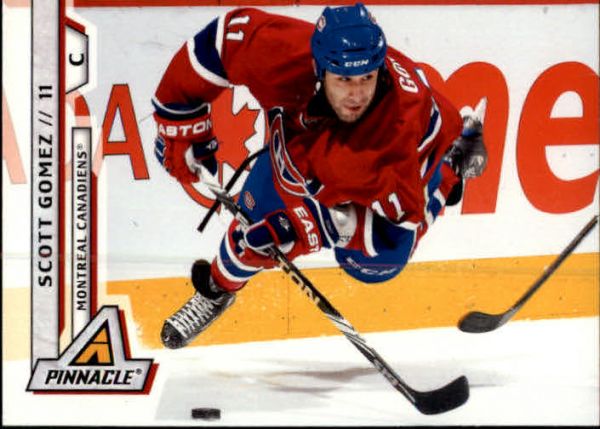 NHL 2010-11 Pinnacle - No 92 - Scott Gomez