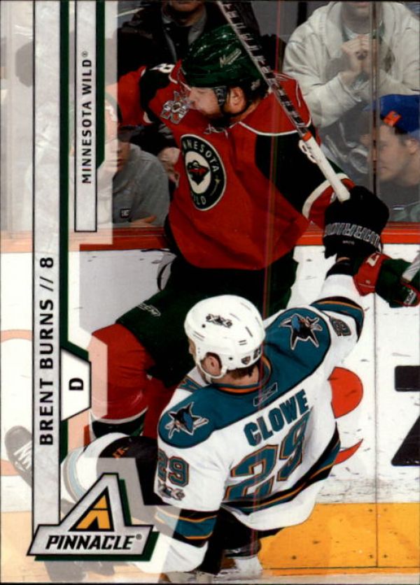 NHL 2010-11 Pinnacle - No 104 - Brent Burns