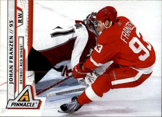 NHL 2010-11 Pinnacle - No 129 - Johan Franzen