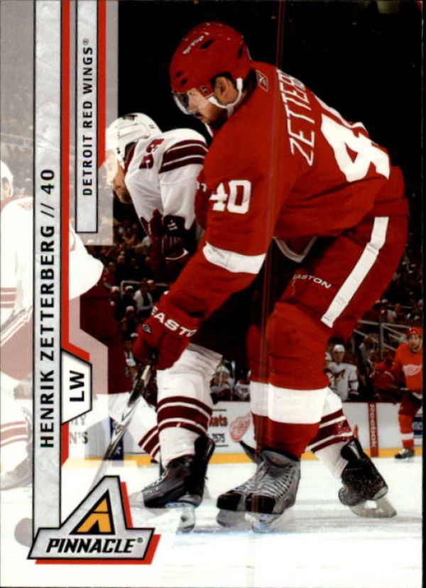 NHL 2010-11 Pinnacle - No 131 - Henrik Zetterberg