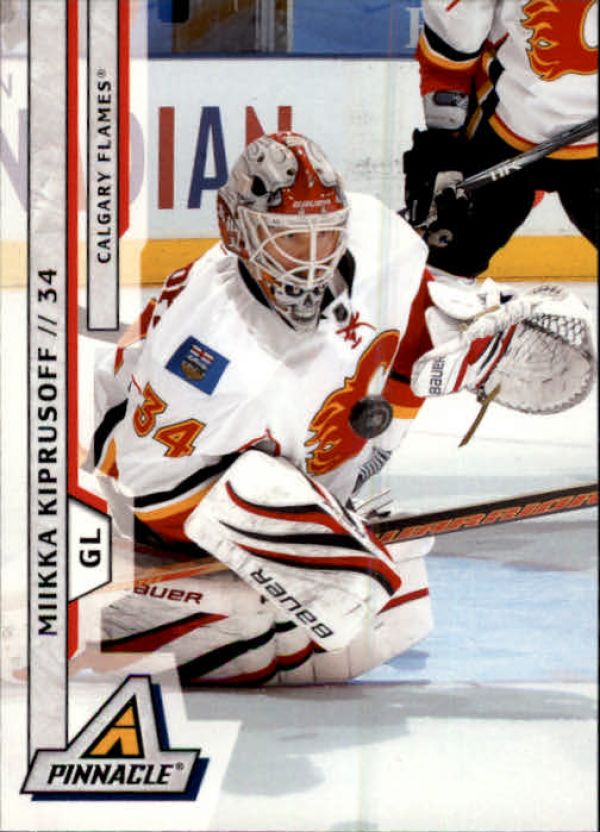 NHL 2010-11 Pinnacle - No. 169 - Mikka Kiprusoff