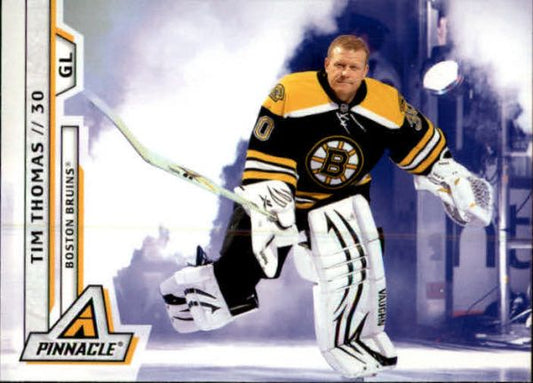 NHL 2010-11 Pinnacle - No 180 - Tim Thomas