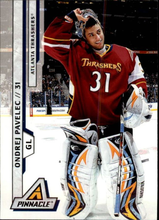 NHL 2010-11 Pinnacle - No 188 - Ondrej Pavelec