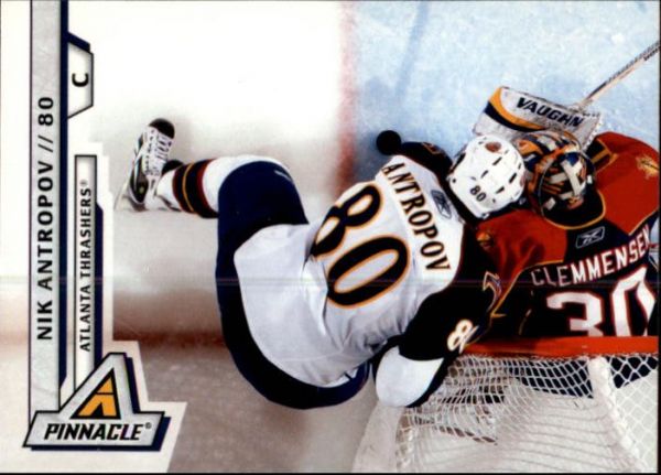 NHL 2010-11 Pinnacle - No 189 - Nik Antropov