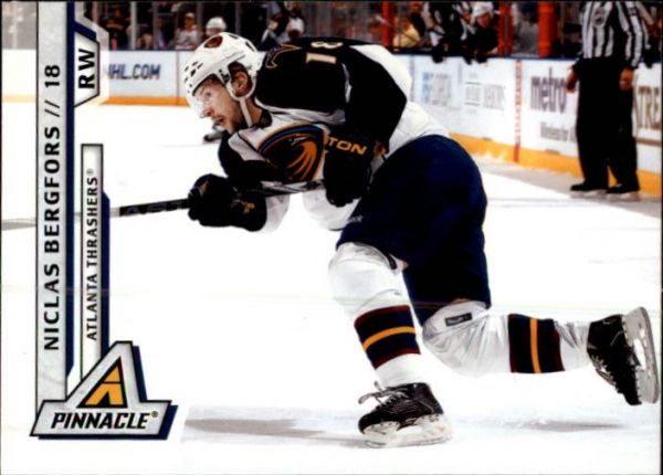 NHL 2010-11 Pinnacle - No 190 - Niclas Bergfors