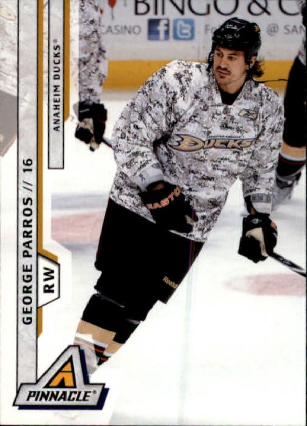 NHL 2010-11 Pinnacle - No 198 - George Parros