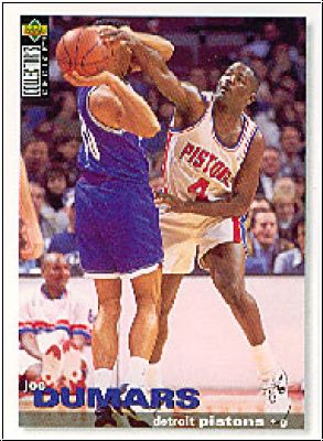 NBA 1995-96 Collector's Choice International Italian I - No 43 - Joe Dumars