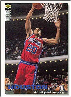 NBA 1995-96 Collector's Choice International Italian I - No 47 - Allan Houston