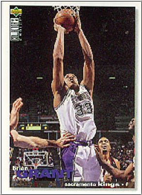 NBA 1995-96 Collector's Choice International French I - No 138 - Brian Grant