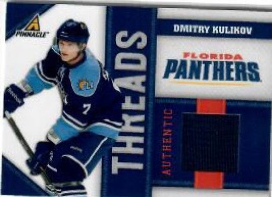 NHL 2010-11 Pinnacle Threads - No KU - Dmitry Kulikov
