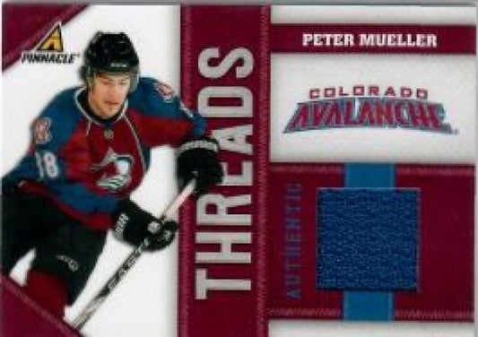 NHL 2010-11 Pinnacle Threads - No MU - Peter Mueller