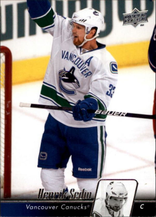 NHL 2010-11 Upper Deck - No 7 - Henrik Sedin