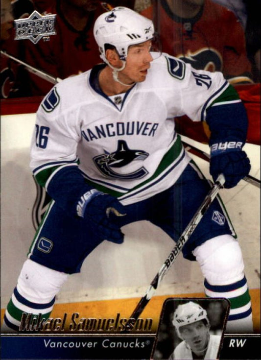 NHL 2010-11 Upper Deck - No 11 - Mikael Samuelsson