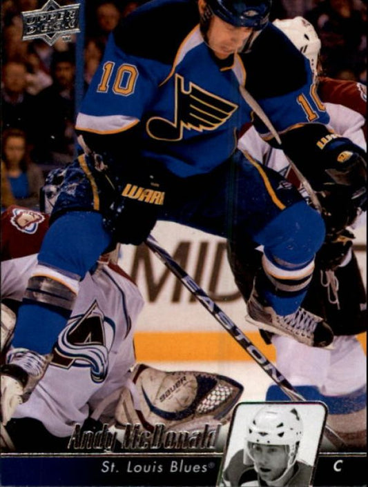 NHL 2010-11 Upper Deck - No 30 - Andy McDonald