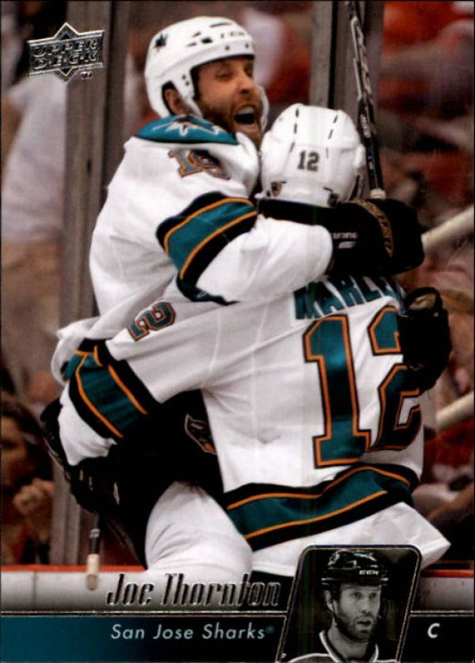 NHL 2010-11 Upper Deck - No 34 - Joe Thornton