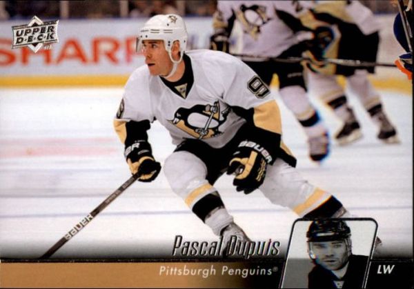 NHL 2010-11 Upper Deck - No 44 - Pascal Dupuis