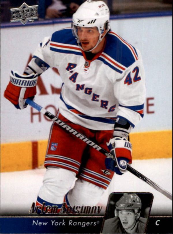 NHL 2010-11 Upper Deck - No. 73 - Artem Anisimov