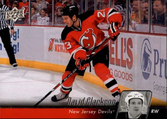 NHL 2010-11 Upper Deck - No 87 - David Clarkson