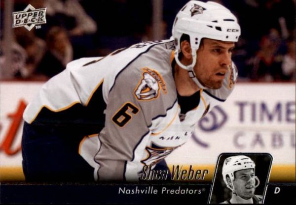 NHL 2010-11 Upper Deck - No 89 - Shea Weber